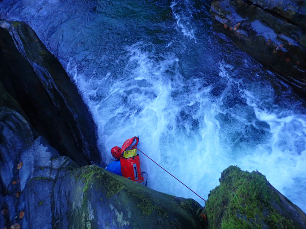 canyoning Ariege Marc