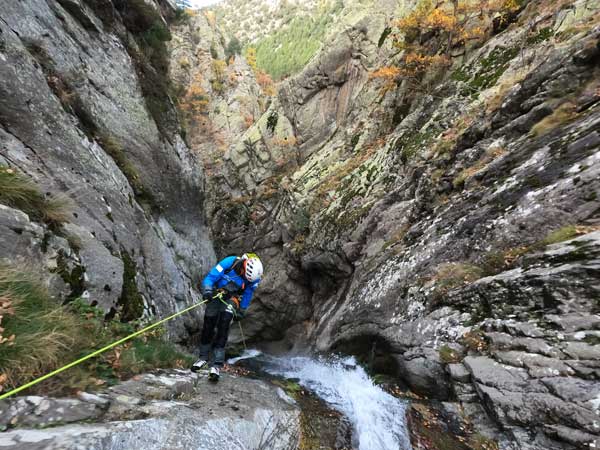 canyon gorgues saint-vincent gorges de Sant Vicent