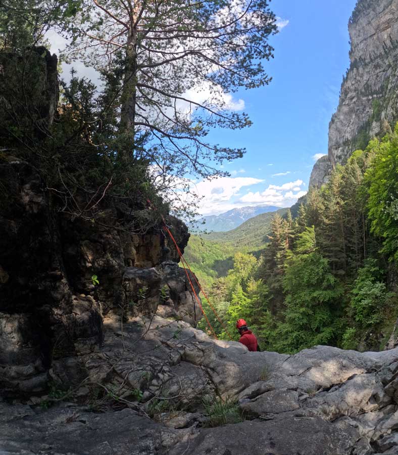 barranco Bilsé Seira Huesca Aragón