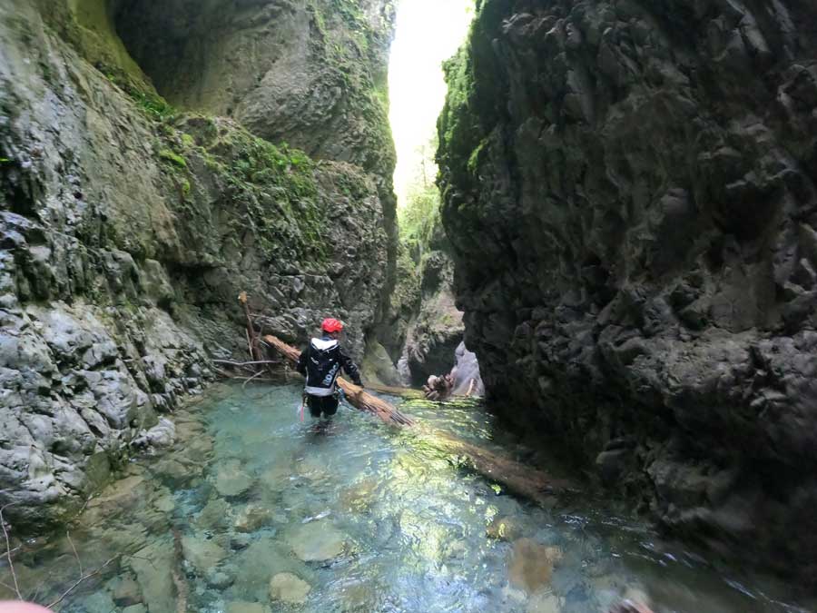 barranco Aigüeta de Barbaruens Seira Huesca Aragón