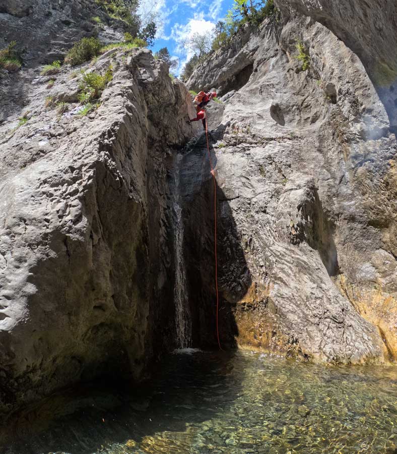 barranco Bilsé Seira Huesca Aragón