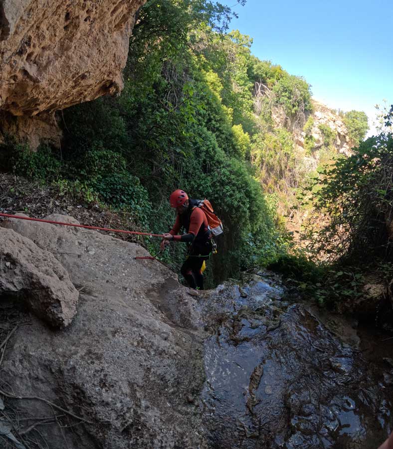 barranco de Letur Albacete Castilla-La-Mancha España