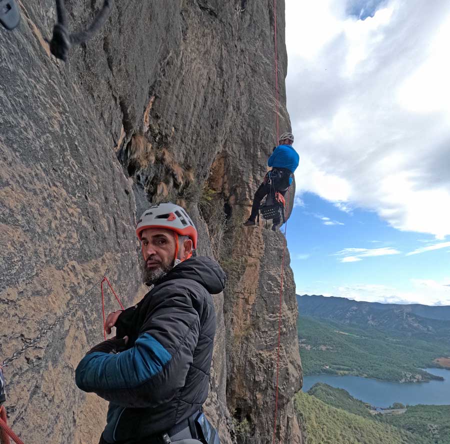 descens del barranc del Boter Coll de Nargó Peramola Oliana Alt Urgell Lleida Catalunya