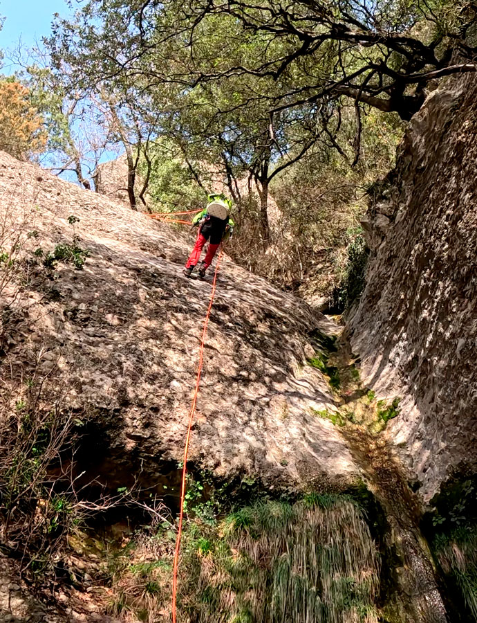 Barranc Rasa de Capdevila Navès Lladurs Solsonès Lleida Catalunya